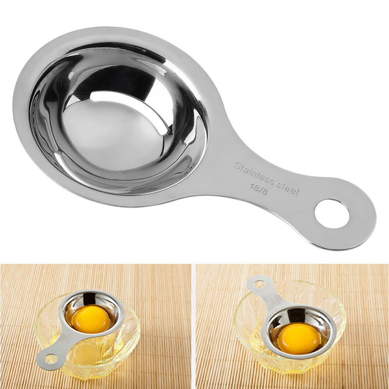 Stainless Steel Egg White Separator Tool -  Kitchen Accessories
