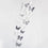 3D Effect Crystal Butterflies Wall Sticker