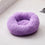Long Plush Super Soft Pet Bed - Kennel Round Dog House - Big Large Mat Bench
