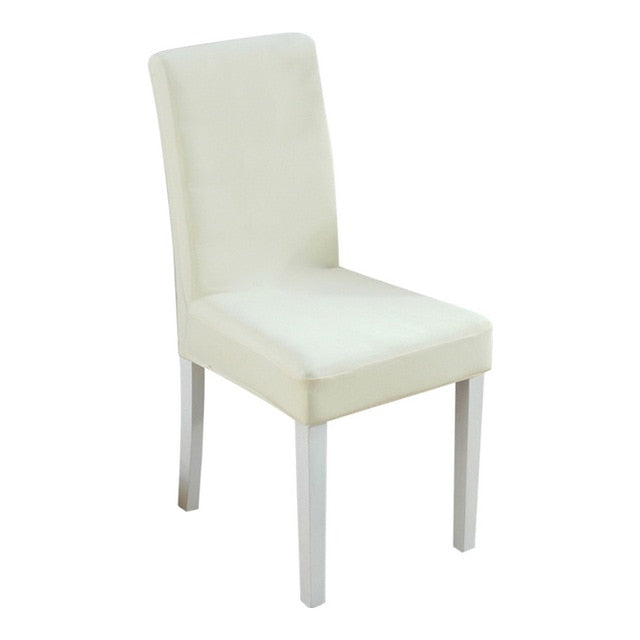 Soft Spandex, Printed, Universal Chair Cover For Dining Room, Wedding Banquet, Hotel