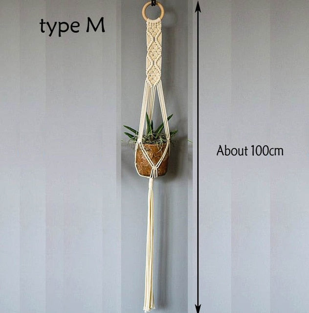 Good Quality 100% Handmade Plant Hanging Indoor Pot