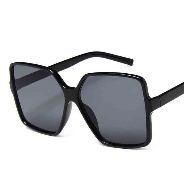 Nadrozmerné značkové slnečné okuliare pre ženy s gradientom, šošovky uv400
