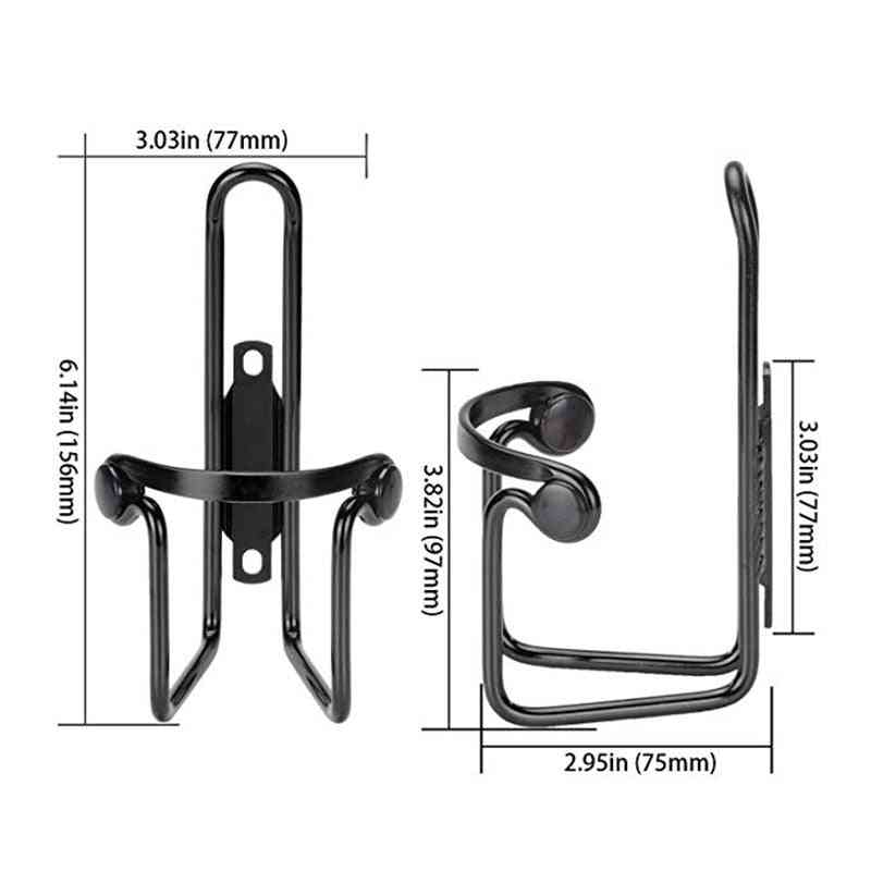 Portaborraccia per bicicletta - supporto per gabbia per bombole per mountain bike in lega di alluminio per ciclismo - portabicchieri