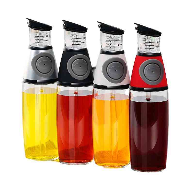 Oil Dispenser With Measurements For Cooking Oil And Vinegar Cruet Drip -  500ml/250ml