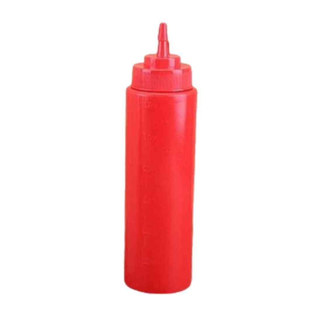 Ketchup, Sauce, Oil Dispensing Squeeze Bottles With Cap - Cooking Tools Kitchen Accessories