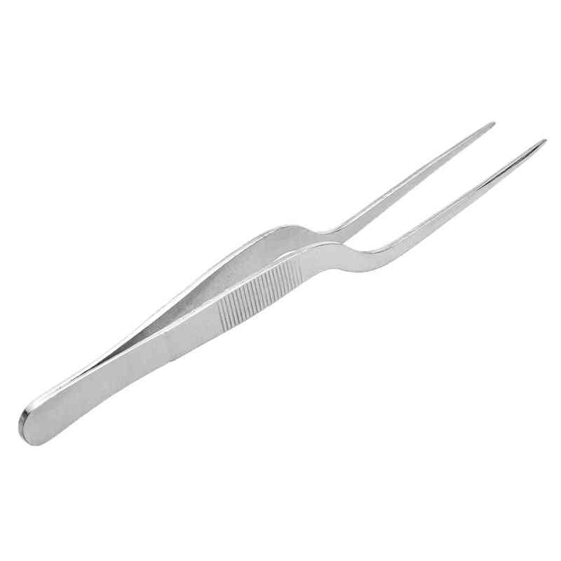Stainless Steel Bbq Tongs Clip - Food, Meat Tweezer Kitchen Tool