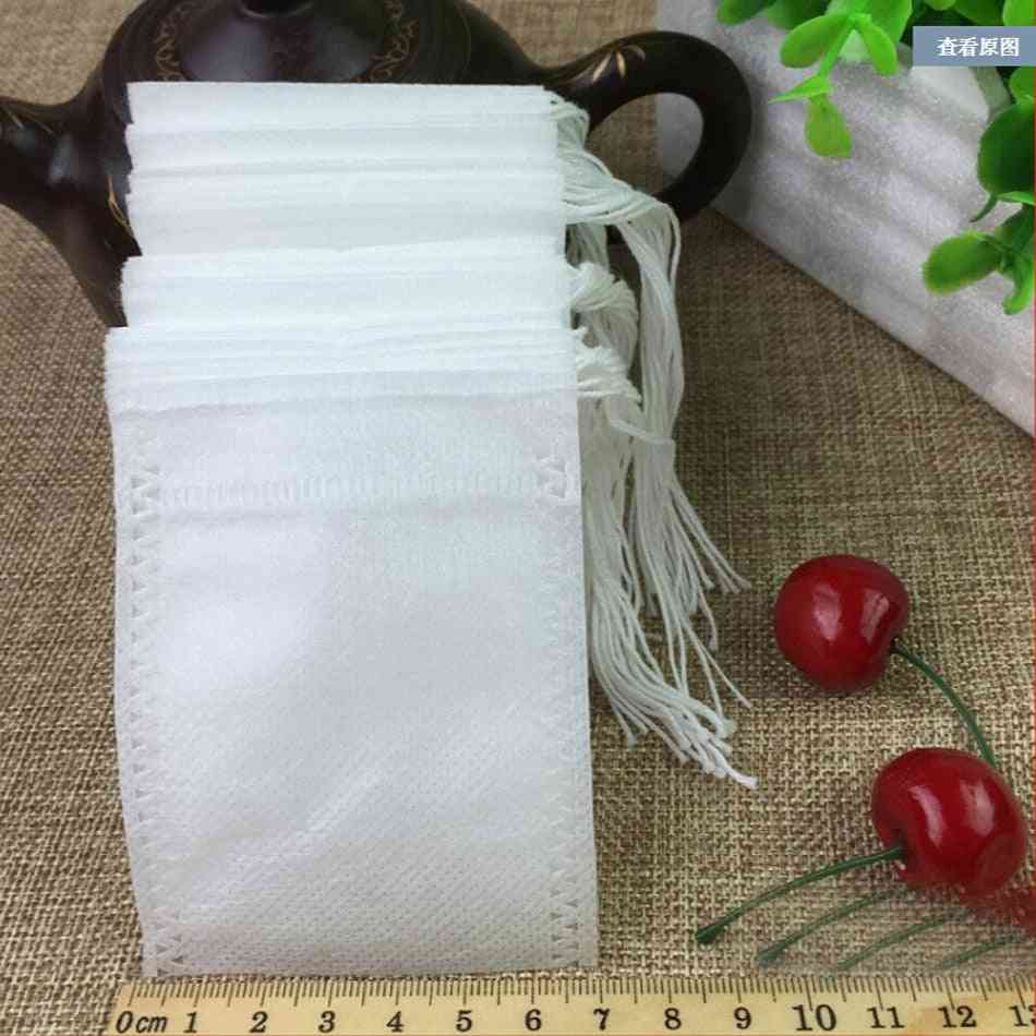 500pcs Empty Tea Bag With String Heal Seal Filter Infuser Strain