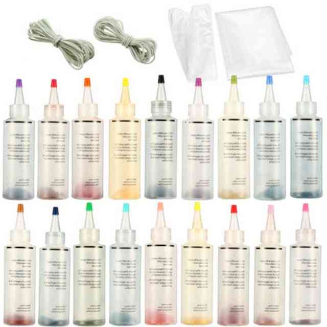 Permanent One Step Tie Dye Bottles Tulip Style Set Diy Kits For Fabric Textile Craft Arts Clothes