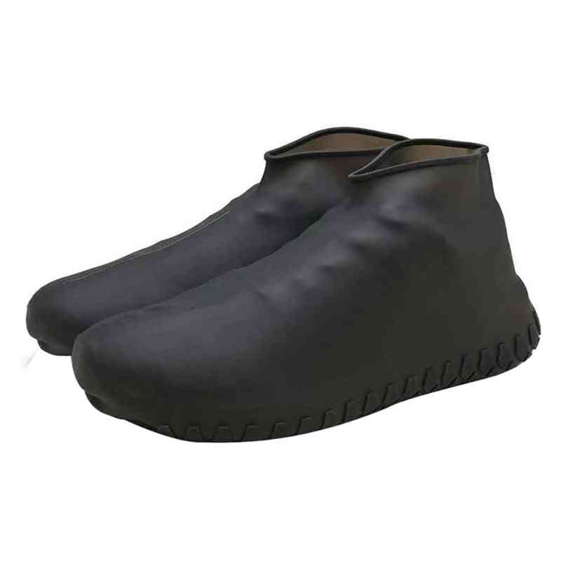 Reusable Silicone, Dustproof Rain Cover, Winter Step In Shoe Waterproof Shoe Covers