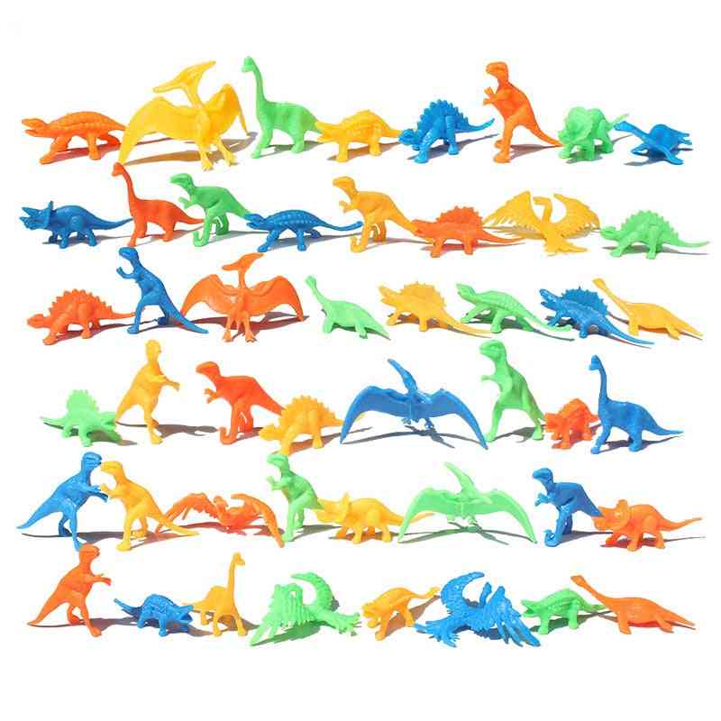 Mini modèle de dinosaure éducatif - mignonnes petites figurines d'animaux de simulation