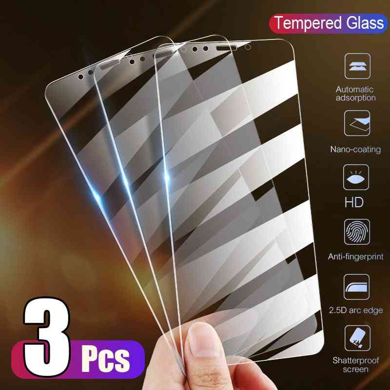 3 Stück Vollbildschutzabdeckung aus gehärtetem Glas für iPhone x xs max xr, iPhone 7 8 6 6s plus 5 5s se 11 pro