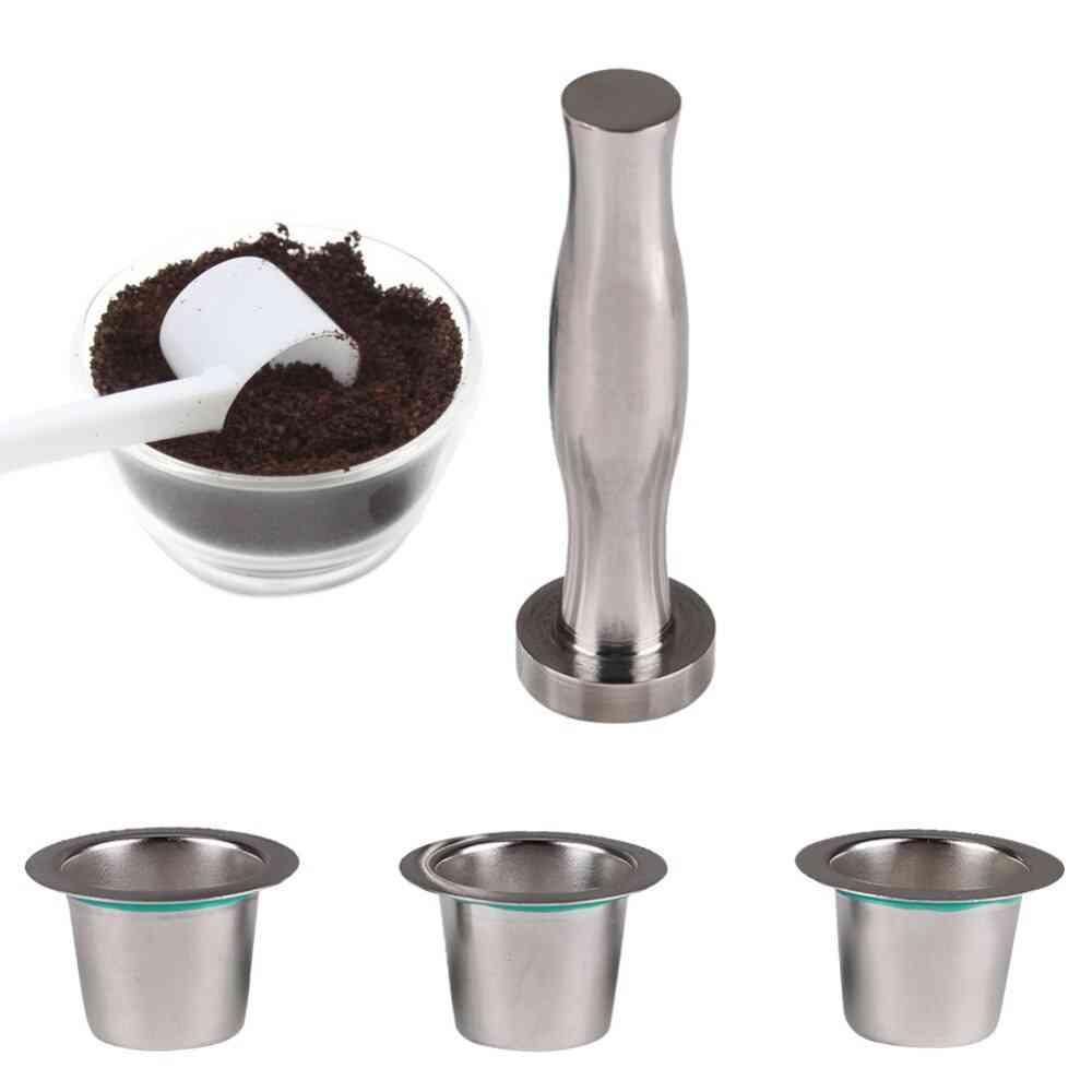 Refillable Coffee Capsules & Reusable Pods – Compatible With Nespresso, Lattissima, Inissia And More