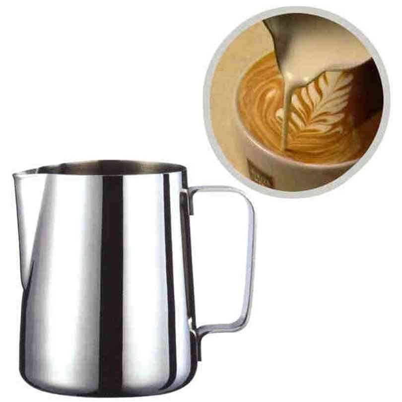 Stainless Steel Milk Frothing Jug Pitcher For Espresso Coffee, Barista Craft Coffee