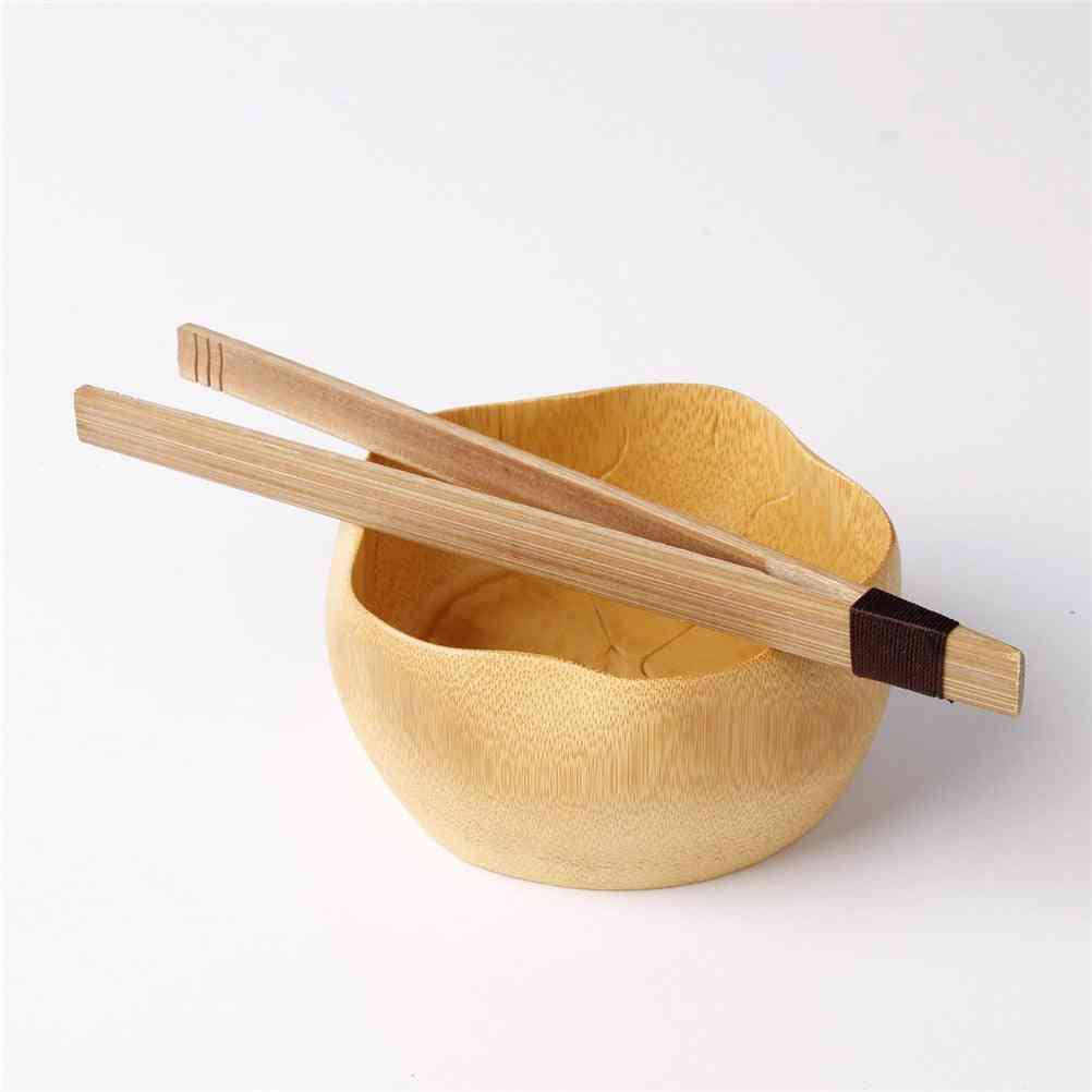 Food Tongs Bamboo Tea Clips - Kitchen Utensils With String Tea Cookie