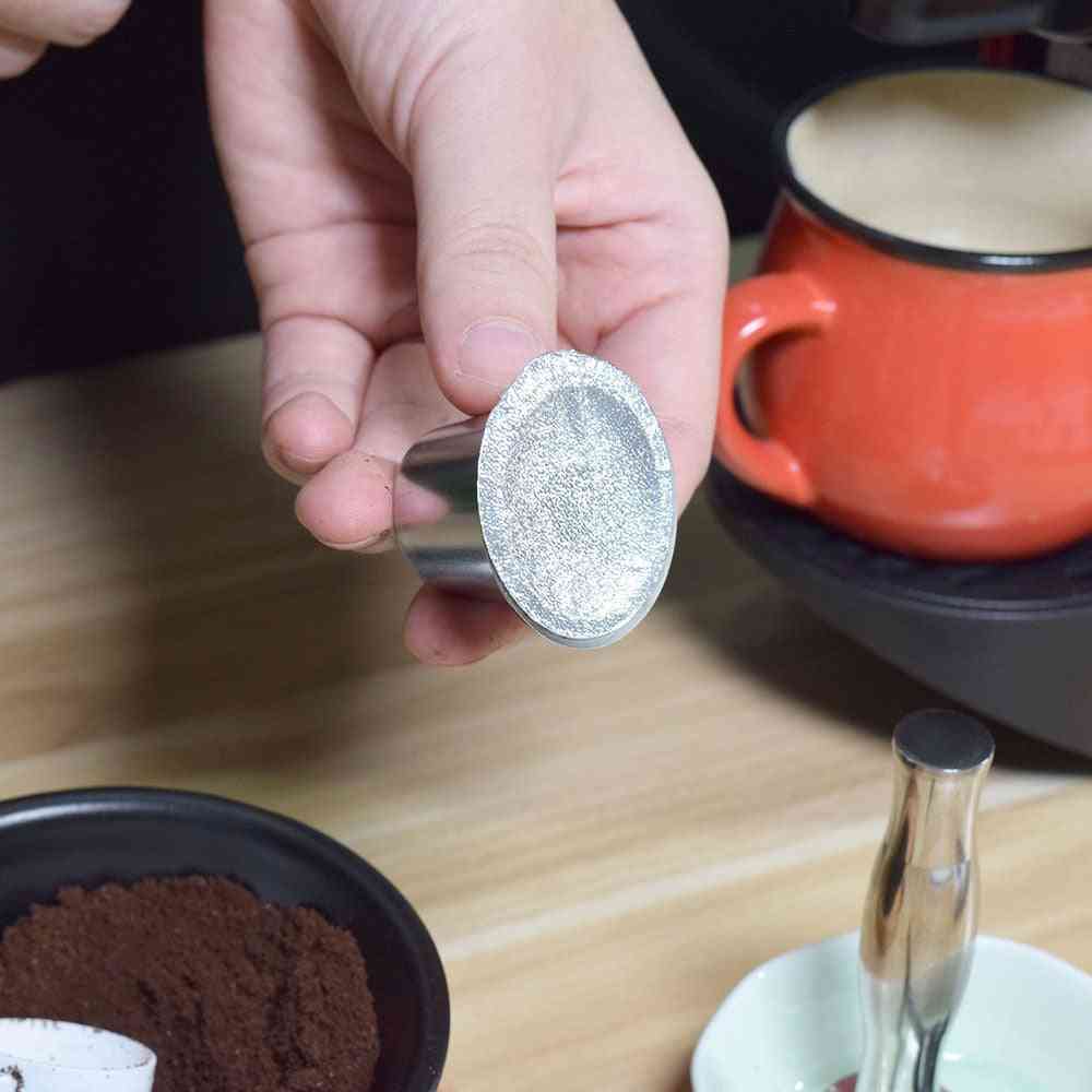 Capsula di caffè nespresso ricaricabile in acciaio inossidabile da 2000 pezzi flim