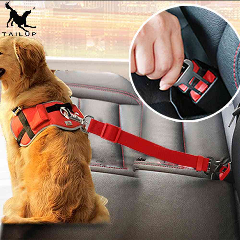 Hachikitty ochraniacz na pas samochodowy dla psa - zrywana obroża szelki solidne - czarne / s 2,5x (32-47) cm