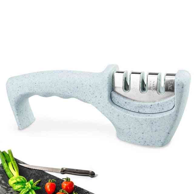 Brusilnik nožev 3 stopnje jekleni brusni kuhinjski noži za ostrenje brusnih orodij
