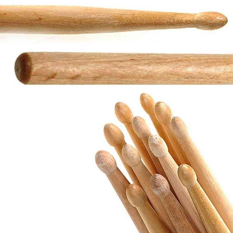 12 Drum Sticks (6 Pairs) 5a Drumsticks Ma- Ple High Quality Wood