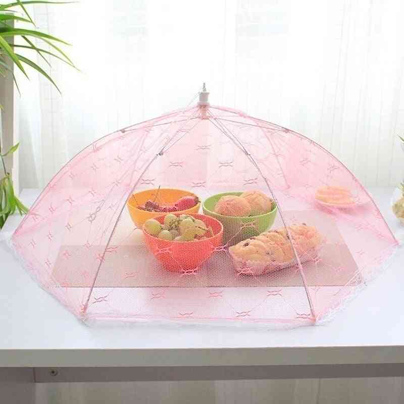 Umbrella Style Food Cover - Anti Fly Mosquito Meal Cover