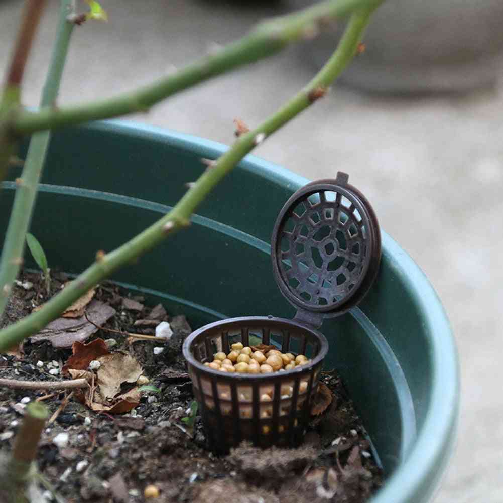 Gardener Tool, Plants Grow Organic Fertilizer Baskets Bonsai Container Kit