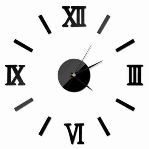 Zegar ścienny rzymski gigant 3D - 4