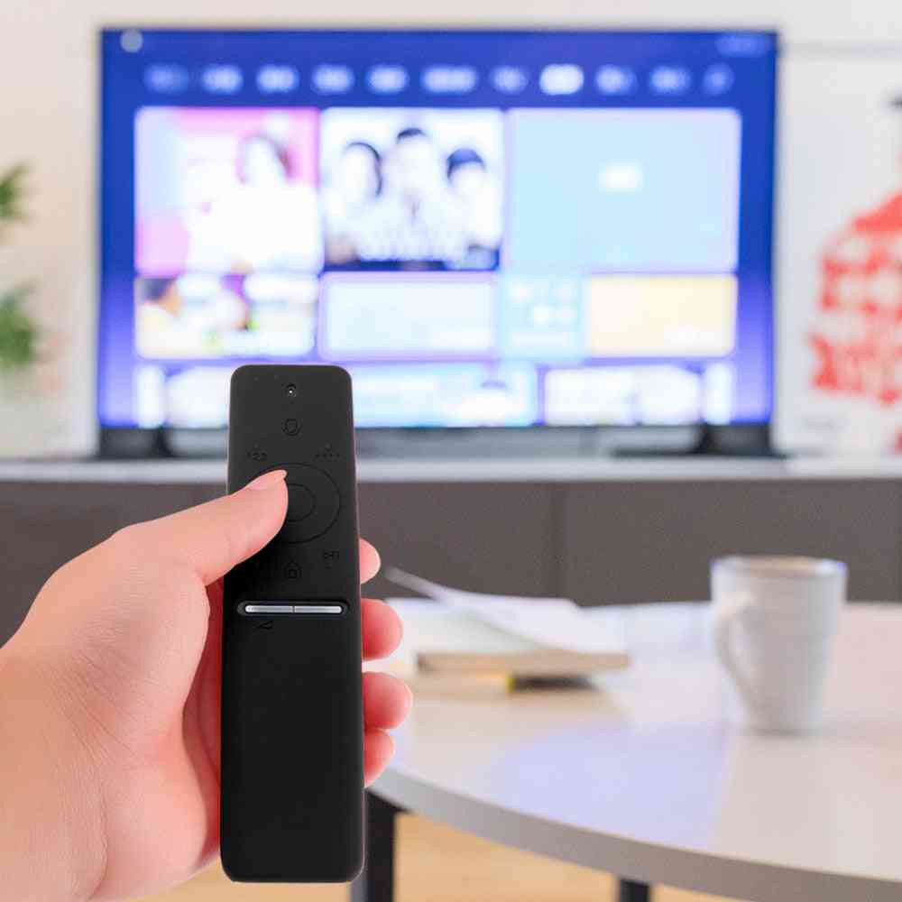 étui à distance pour samsung smart tv - étui en silicone antichoc avec boucle