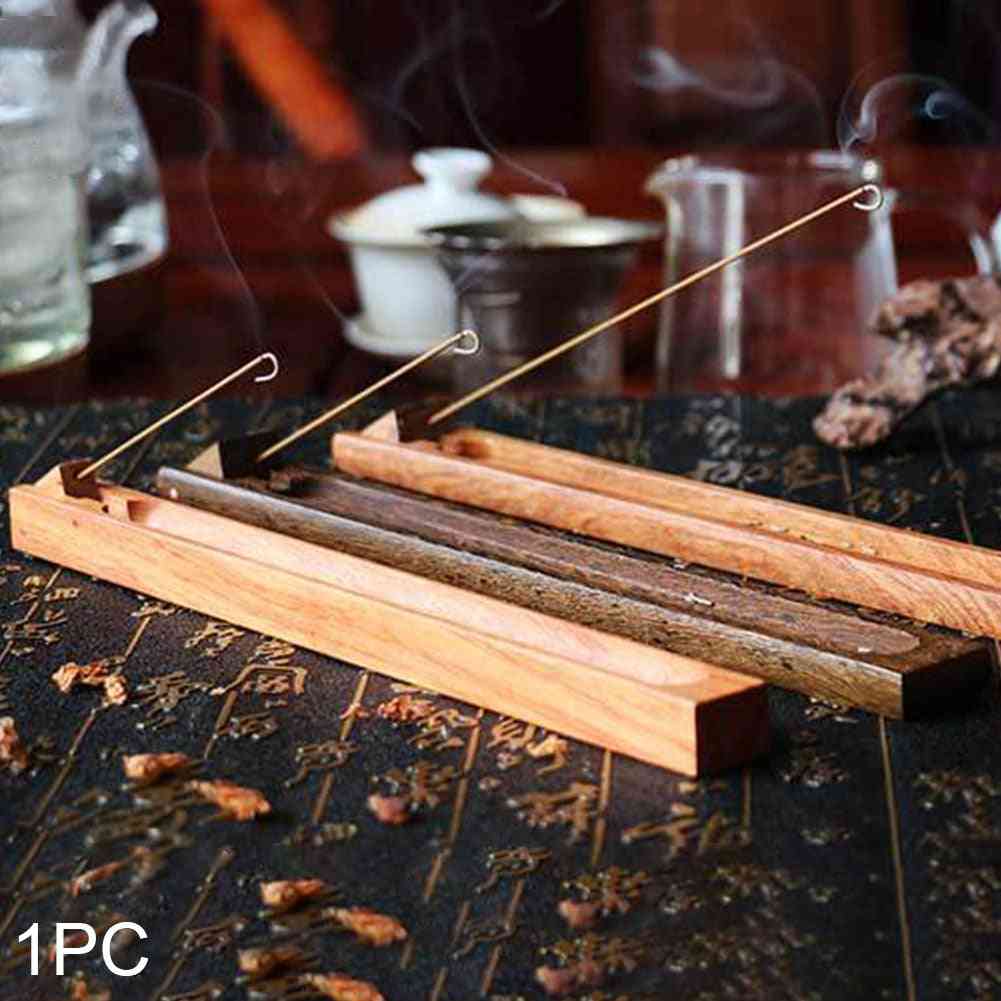 Aromatherapy Wooden Incense Burner Holder