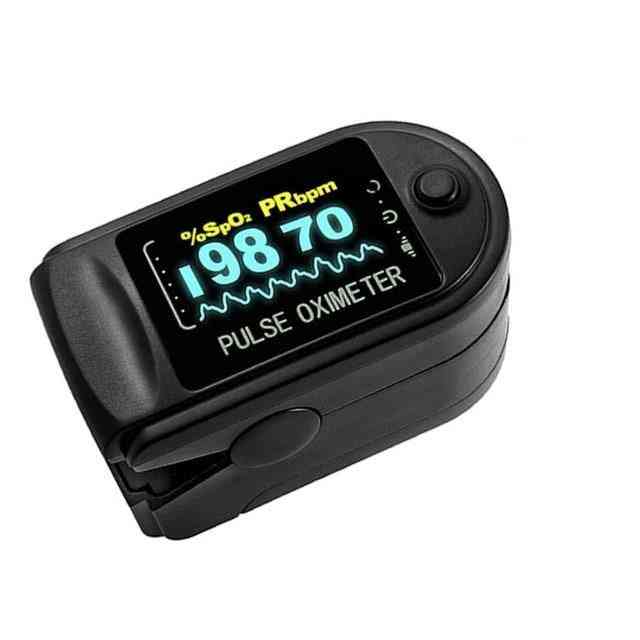 Portable Finger Pulse Medical Equipment With Oled Display Heart Rate, Spo2 Pr Pulse (blood Pressure)