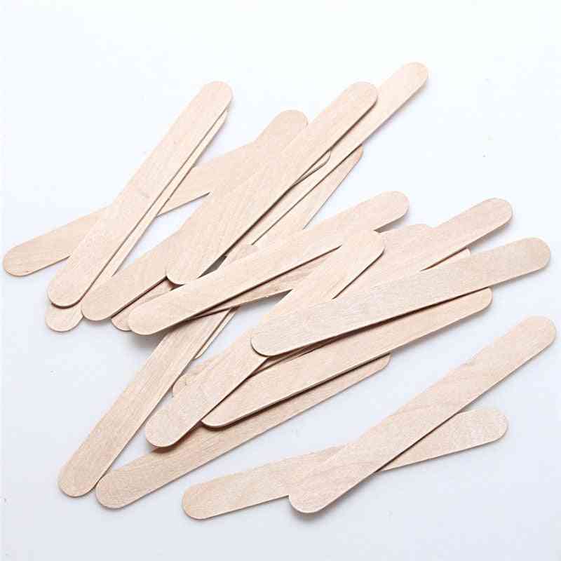 Wooden Body Hair Removal Disposable Sticks Used For Waxing