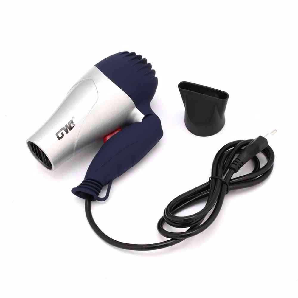 Mini Size Foldable Hair Blower - Household Electric Hair Dryer With Collecting Nozzle