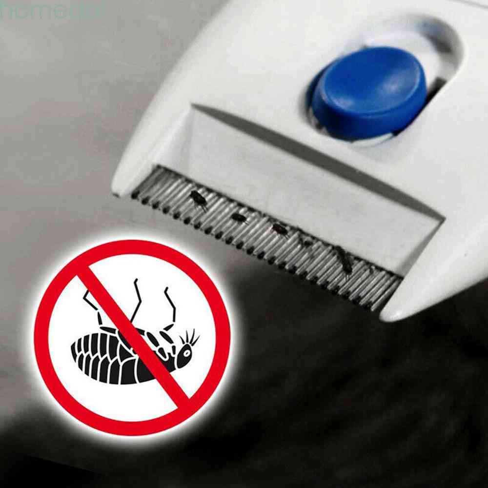 Pet Flea Lice Cleaner Electric Comb -  Anti Flea Cleaning Brush