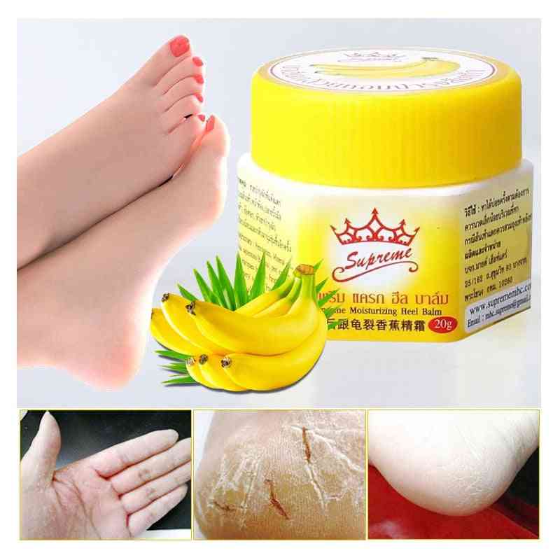 Natural Banana Oil Foot Cream Heel Cracked Repair Removal Dead Skin Hand, Feet Cream