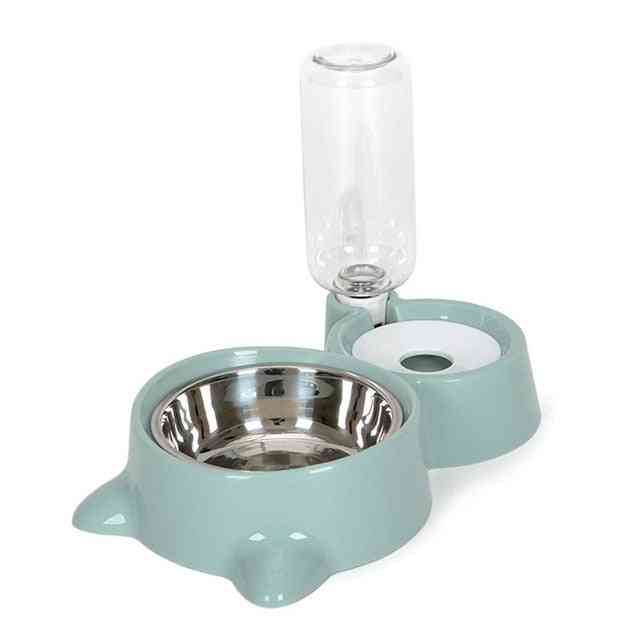 Automatic Double Water & Rice Storage Bowl For Pet Cat Dog