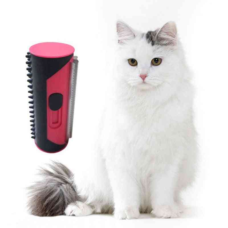 Dog/cat Puppy Hair Remover Lint Rolling Brush & Sofa Carpet Cleaning Comb