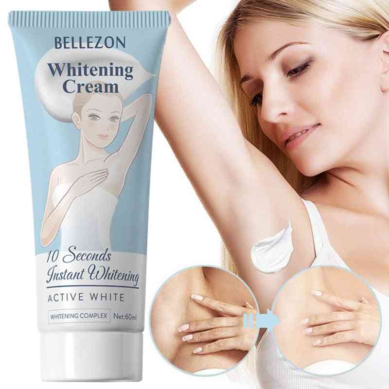 60 ml crème nourrissante hydratante crème de réparation des aisselles privée soins de la peau du corps blanchissant