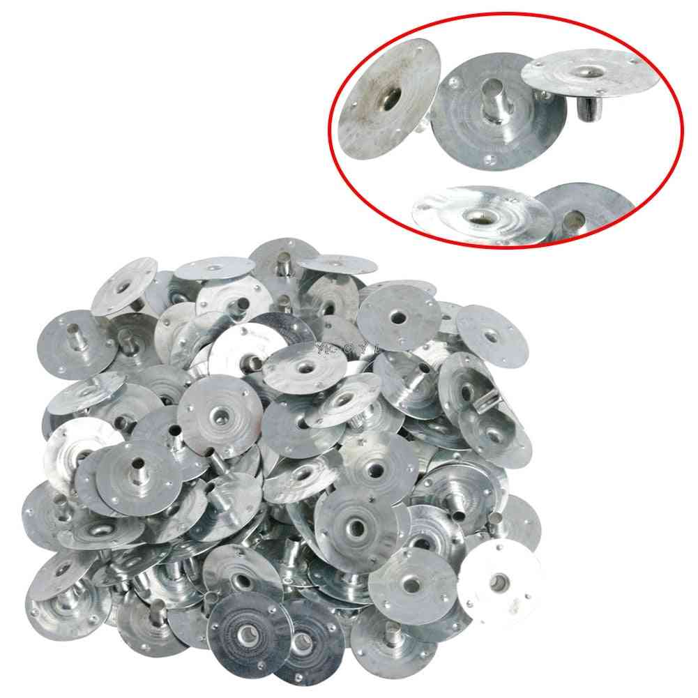 Metal Sustainer Candle Wick - Silver Tabs For Candle Making