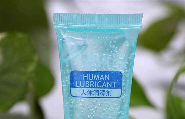 Lubricantes gel vaginal / anal transparente a base de agua para el cuerpo humano para adultos producto sexual - lubricante homosexual