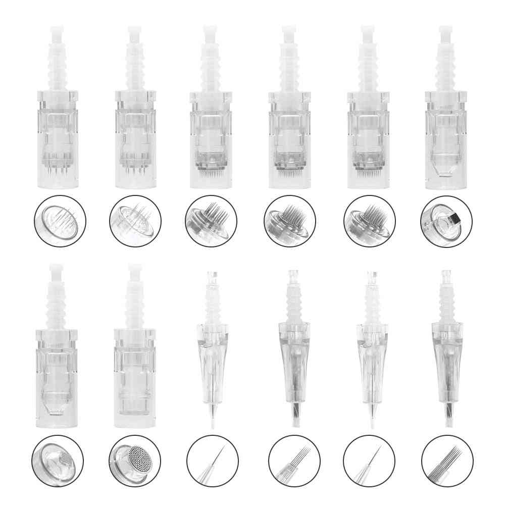 Automated Electric Pen Replacement Heads Needles Cartridges  For Ultima  Auto Microneedle Skin Care