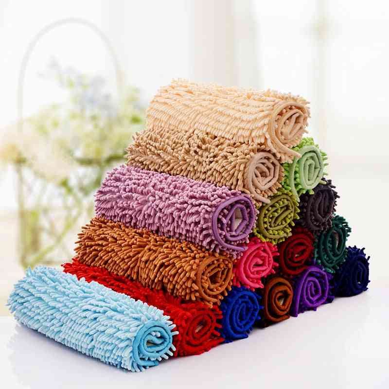 Microfiber Non-slip Bath Mat For Bathroom Doormat - Soft And Absorption Room Floor Rugs And Carpets