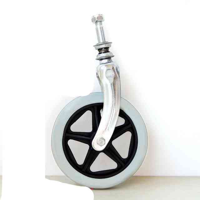 Wheel Replacement With Fork For Wheelchairs, Rollators, Walkers And More