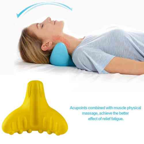 C descanso almohada para aliviar el dolor corrección de cuello y hombros