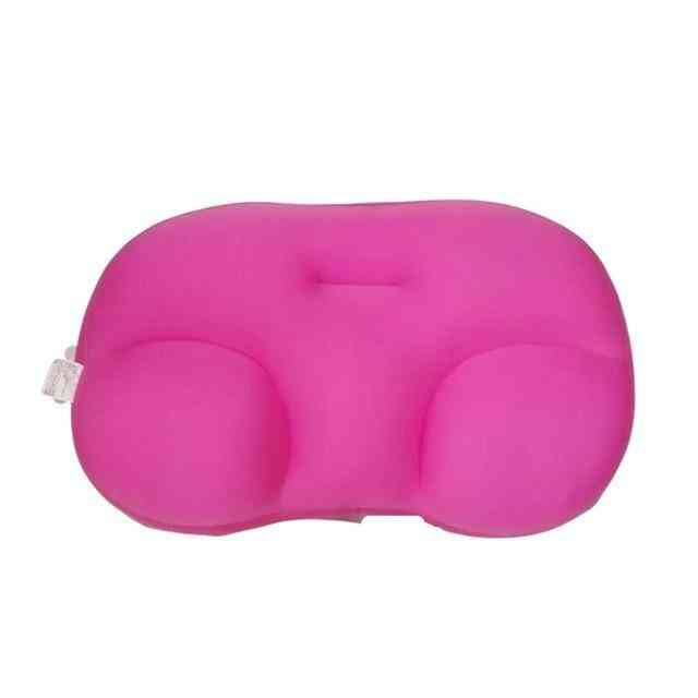 3d Ergonomic Design Neck Head Rest Micro Airball Pillow - Air Cushion Pressure Relief Washable Cover Pillow
