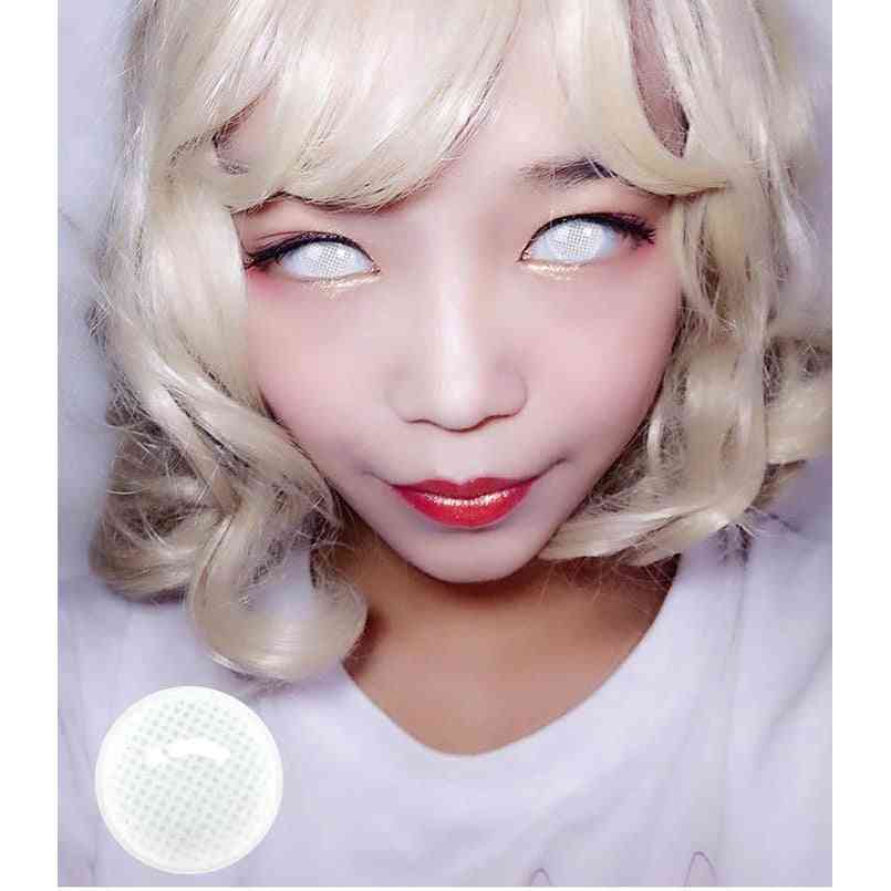 Eyes Cosmetic Colored Contact Lens, Cosplay Contact Lenses For Halloween