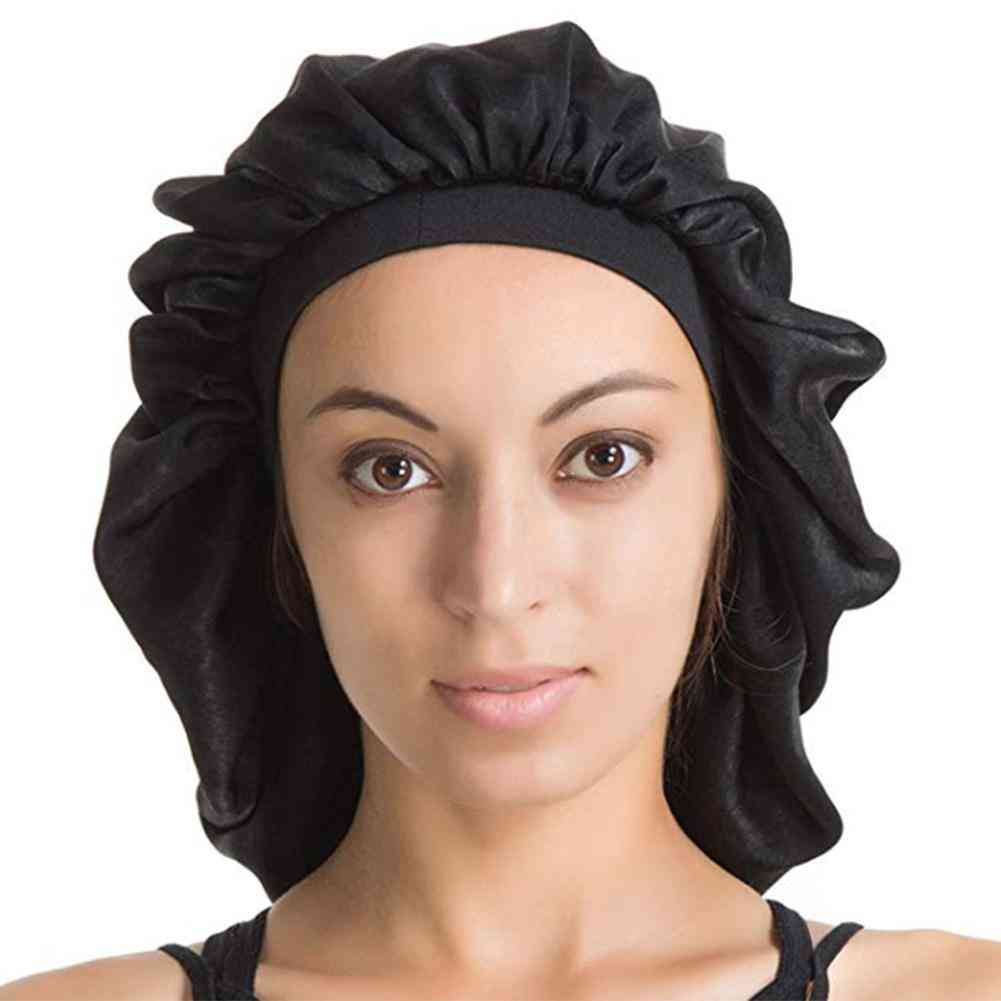 Waterproof Super Giant Sleep Cap - Shower Cap For Female Hair Care