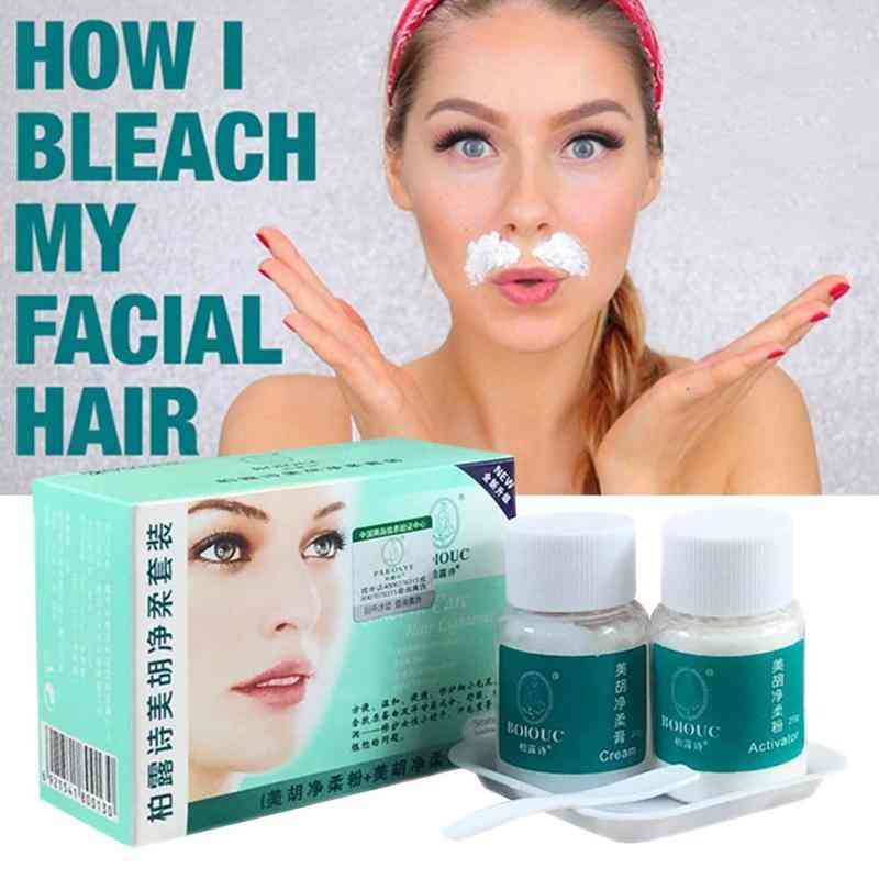 Facial Hair Bleaching Cream
