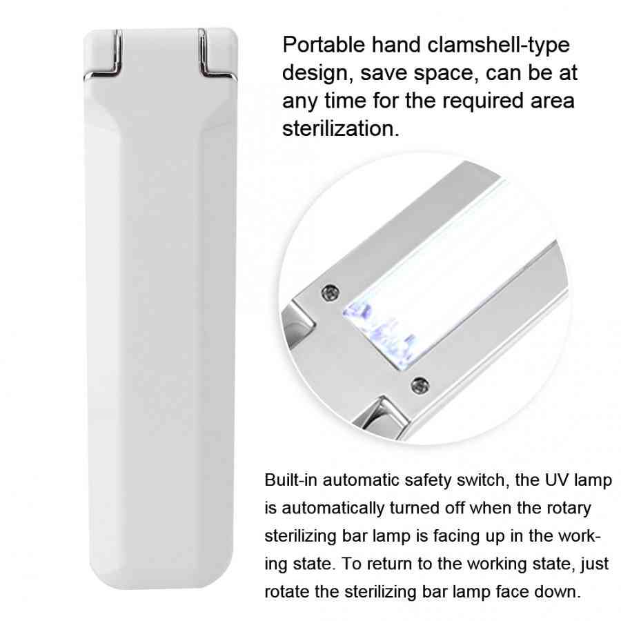 Portable And Foldable Uv Light Germicidal Lamp
