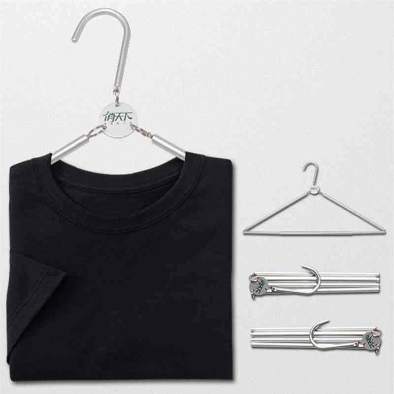 Portable Hanger For Clothes - Portable And Easy Storage Rack For Travel And Household
