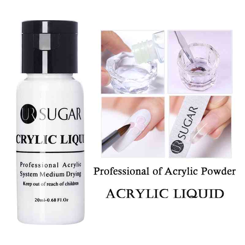 Polvere acrilica liquida monomero cristallo acrilico pennello nail art coppa per strumenti per polimeri per unghie - a