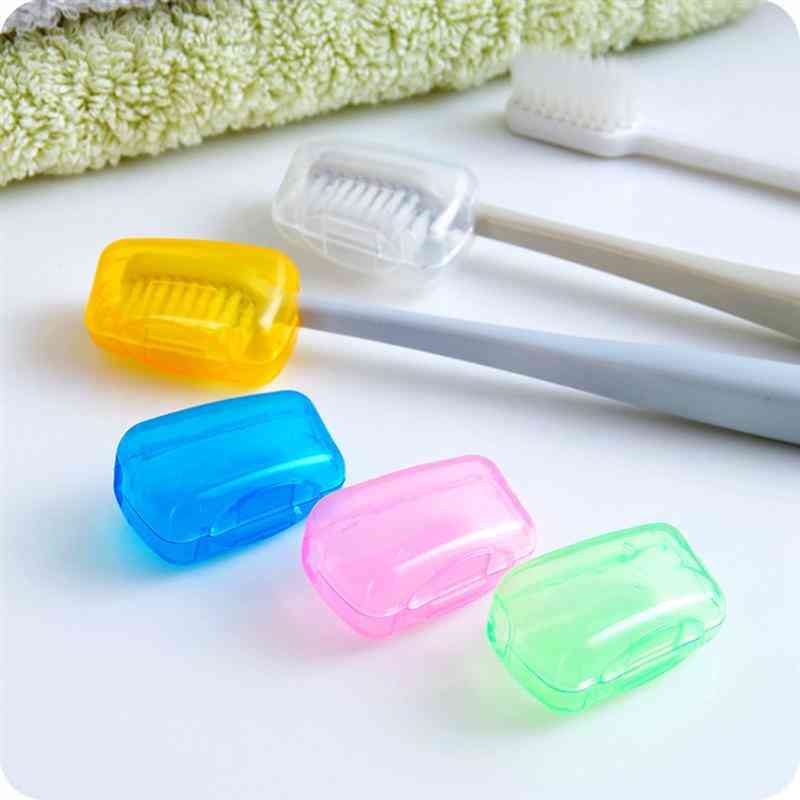 Portable Protective Toothbrush Cover - Brush Storage Cap For Ourdoor Travel, Hiking, Camping