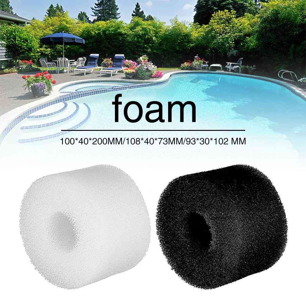 Swimming Pool Filter, Cleaning Equipment Foam -reusable Washable Sponge Cartridge